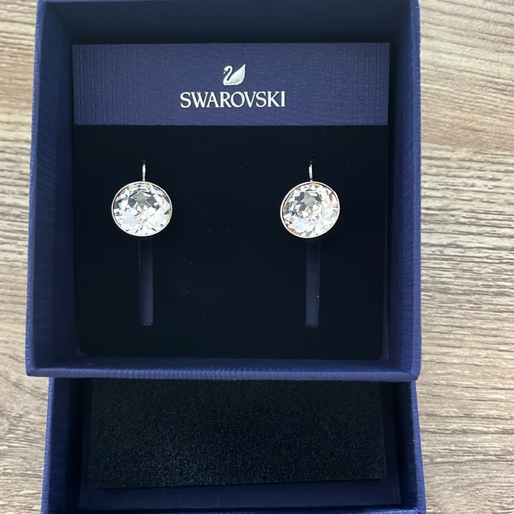 Swarovski pendant earrings